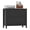 B-Black, variant on FIAKOA Farmhouse 2-Drawer Lateral File Cabinet, Filing Cabinet with Sliding Doors & Charge Station, Printer Stand Cabinets for Home Office, Black