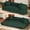 Dark Green, variant on Timbernest 80" Convertible Sofa Bed, Corduroy Sleeper Couch with Storage Pockets for Living Room, Light Gray