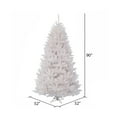 thumbnail image 3 of Vickerman 7.5' Sparkle White Spruce Artificial Christmas Tree, Clear Dura-lit Incandescent Lights, 3 of 6