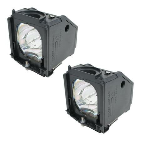 2-Pack BP96-01472A Projector Lamp Bulb Compatible with Samsung LNT5271FXXAA TV - Replacement for BP96-01472A Rear Projection Television DLP Lamp Bulb with Housing