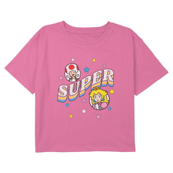 Girls Nintendo Super Princess and Toad T Shirt