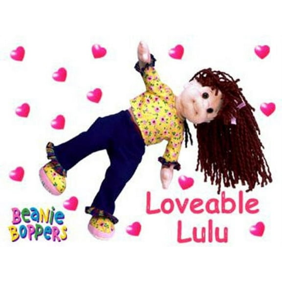 TY Beanie Bopper - LOVEABLE LULU (13 inch)