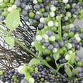 thumbnail image 4 of Northlight Artificial Mini Berry Fall Harvest Twig Wreath - 22", 4 of 4
