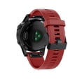 thumbnail image 4 of Quick Release Black Silicone Watch Strap With 22MM Buckle Stylish Fit For, 4 of 4