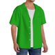 thumbnail image 2 of Fotbe Green Camisa Estampada de Manga Corta para Hombre, Casual de Verano, Estilo Playero, Sin Arrugas-Large, 2 of 5