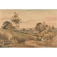 thumbnail image 3 of Henry Edridge 24x18 Black Modern Framed Museum Art Print Titled - Little Bushey, Hertfordshire, 3 of 5