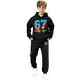 thumbnail image 5 of Boys Tracksuit Rap 67 Print Hooded Sweatshirt Jogger Pants Casual Comfortable Pullover Playful 2 Piece Outfits 10-11 Y, 5 of 5