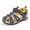Navy, variant on GYMEPIC Girl Sandals Outdoor Beach Shoes Protective TPR Sole Kids Summer Camp