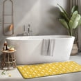 thumbnail image 2 of Yellow Lemon Fruit Shapes Orange Pattern Kitchen Rug Mat,Kitchen Runner Rugs Non Skid Washable,Decorative Kitchen Floor Mats for Kitchen,Sink,Laundry,17"x47.2", 2 of 7