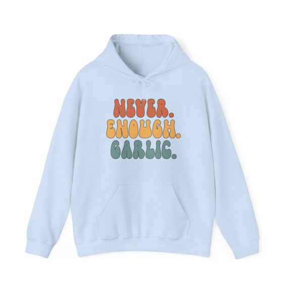 Garlic Hoodie Gifts Hooded Sweatshirt Pullover Shirt