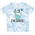 thumbnail image 3 of Inktastic 3rd Birthday 3 Year Old Dinosaur Party Boys or Girls Toddler T-Shirt, 3 of 5