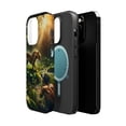 thumbnail image 2 of DistinctInk MagSafe Tough Case for Apple iPhone 13 Pro (6.1" Screen) - Enchanting Wildlife: Magnificent Animals in their Picturesque Habitat - Lightweight Grip, 2 of 6