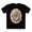 Black, variant on Floral Graphic T-Shirt Unisex 100 Cotton Art Design with Antique Flowers Tee 25