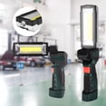thumbnail image 2 of Matoen12 LED Work Lights, USB Rechargeable Camping Lights with Magnetic Base, Folding Flashlight Inspection Mechanic Light for Workshop, Household and Emergency Use, 2 of 8