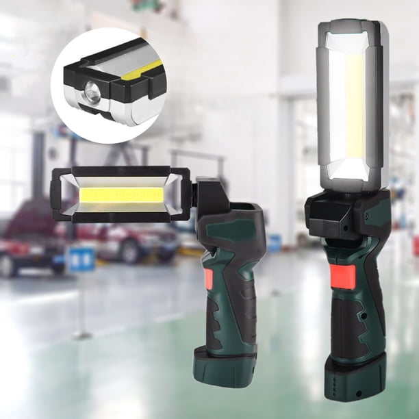 Xihbxyly Lámpara Portátil con Imán Potente, Linterna Led Superbrillante, Recargable Por Usb, Iluminación de Emergencia, Resistente Al Agua Ipx5, Ideal para Camping y Exteriores, Tamaño 26 X 4,5 X 6,5
