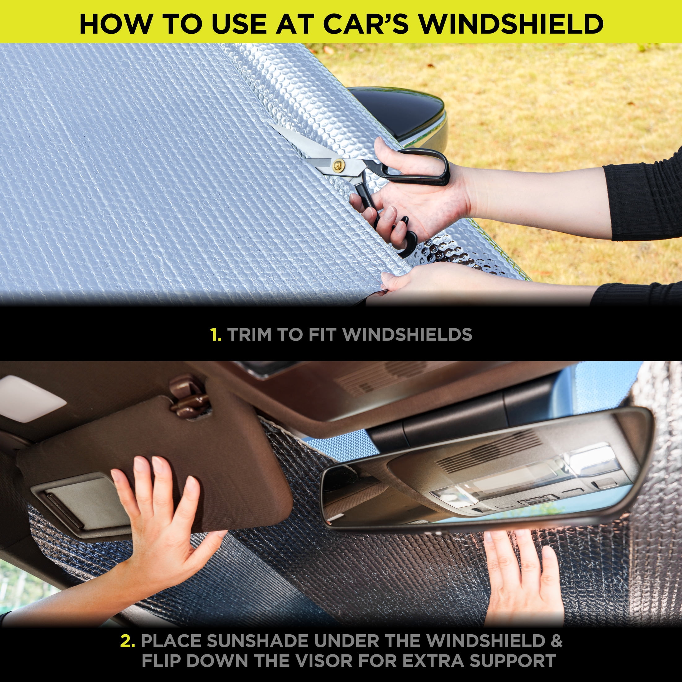 Auto Drive Reflective Insulation UV blocking Shade Roll Single Bubble For Car &RV 30"x15 Ft