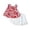 a-Red10852, variant on FINALGANG Girls 2 Piece Casual Summer Set Kids Plaid Sleeveless Crewneck Tank Top With Strawberry Embroidery Matching Bubble Shorts For Casual Daily Wear Trendy Set