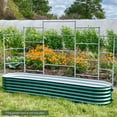 thumbnail image 3 of Vego Garden Modular Wall Trellis System 8.5' Long for 5.5' x 8.5' Standard Size U-Shaped Garden Beds, 3 of 9