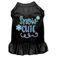 thumbnail image 4 of Dog Dress, Pet Dog  Cat Dress Screen Printed, "Snow Cute", 4 of 11