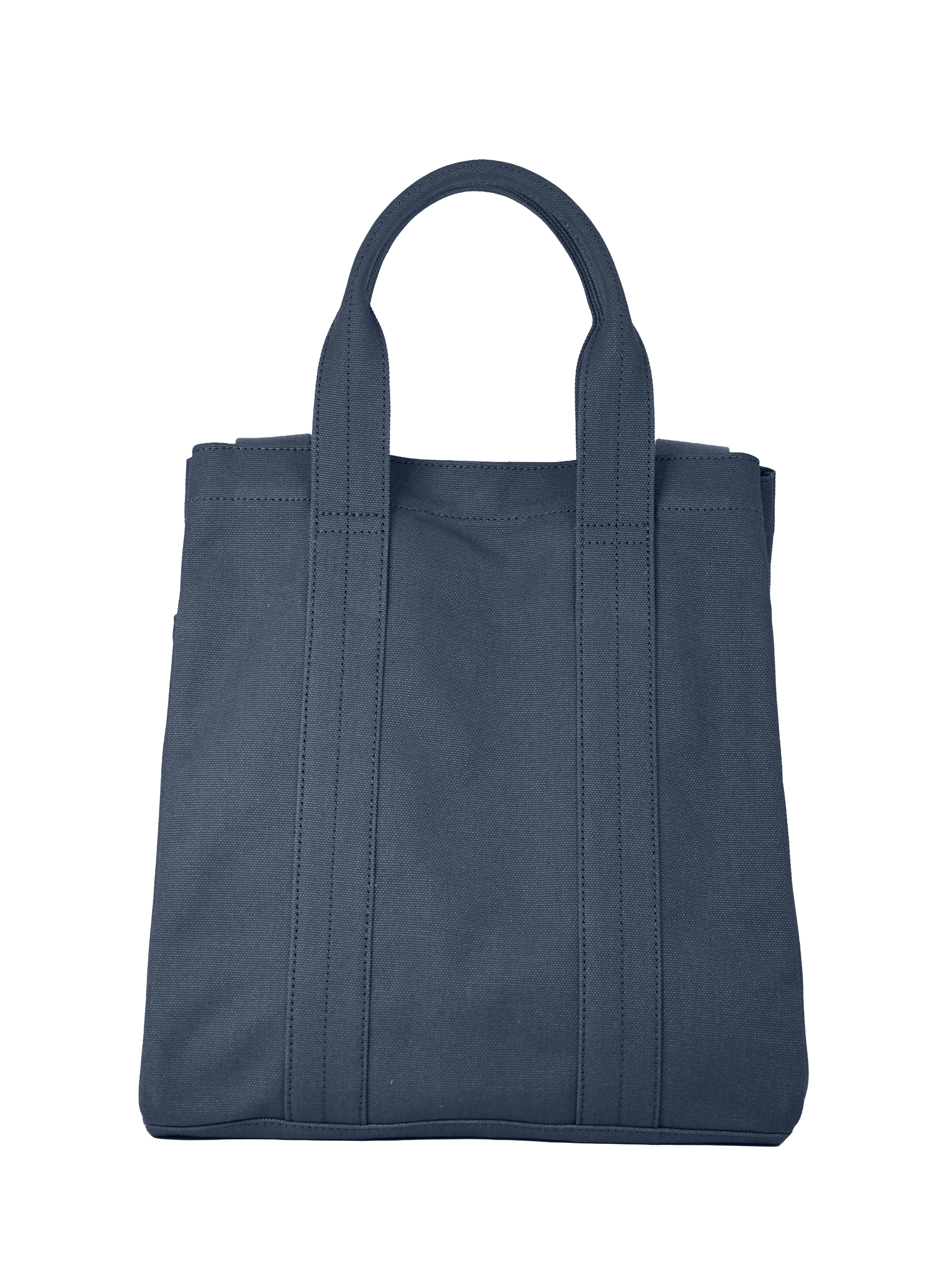 Free Assembly Unisex Cotton Canvas Tote Bag, Navy