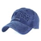thumbnail image 1 of Gorra de béisbol de tela lavada de primavera y otoño bordada con letras, sombrero de moda, 1 of 3