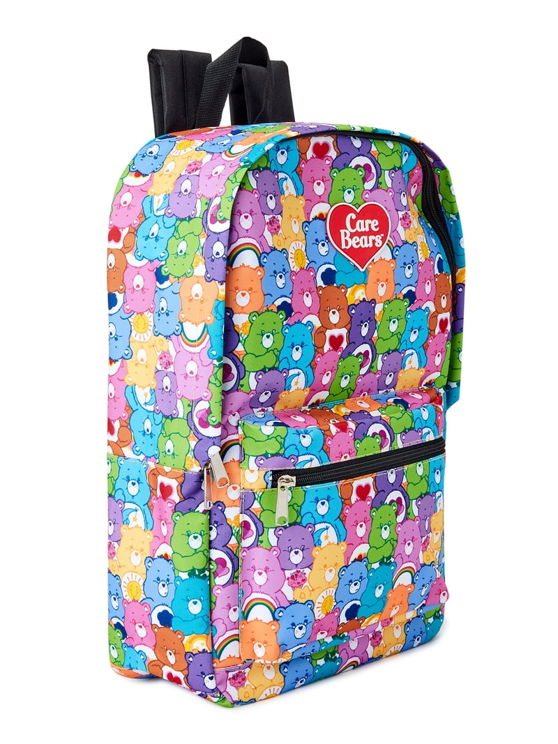 care bear mini backpack Loungefly Bears CareALot Castle Multi : Clothing, Shoes & Jewelry hes able to put one on ours pretty easily Kid's Care Bears All Over