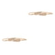 thumbnail image 4 of Banda de cintura de moda Qarigey Correas estrechas Hojas de metal multicolor Oro 2piezas, 4 of 6