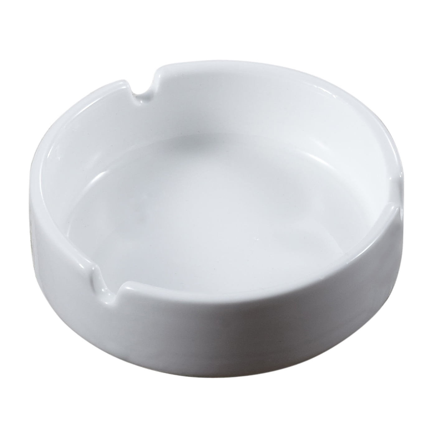 Visol White Ceramic Cigarette Ashtray