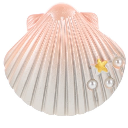 

HOMEMAXS Shell Shape Adornment Simulated Shell Model Ornament DIY Fridge Magnet Accessory