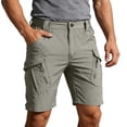 thumbnail image 2 of Mens Work Shorts Relaxed Fit Cargo Shorts for Men Breathable Casual Outdoor Daily Cargo Shorts, 2 of 5