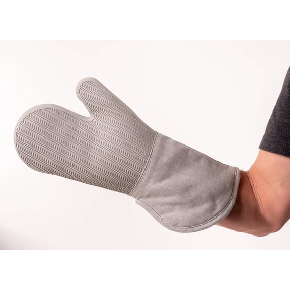 KAF Home Strada Silicone Oven Mitt, Gray