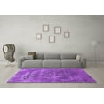 thumbnail image 3 of Ahgly Company Indoor Rectangle Oriental Purple Industrial Area Rugs, 5' x 7', 3 of 4