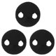 thumbnail image 1 of WORGEOUS 3 UNIDS PRÁCTICA DE VIOLÍN DE CABEZO MUTES REDONDO VIOLIN MUSTES PRÁCTICA SILENCIADORES (NEGRO), 1 of 7