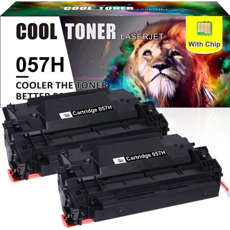 Cool Toner Compatible Toner Replacement for Canon 057H Work with ImageCLASS MF445dw MF448dw MF449dw LBP226dw 227dw 223dw 228x Laser Printer Ink Black  2-Pack price history on PriceWatchPro