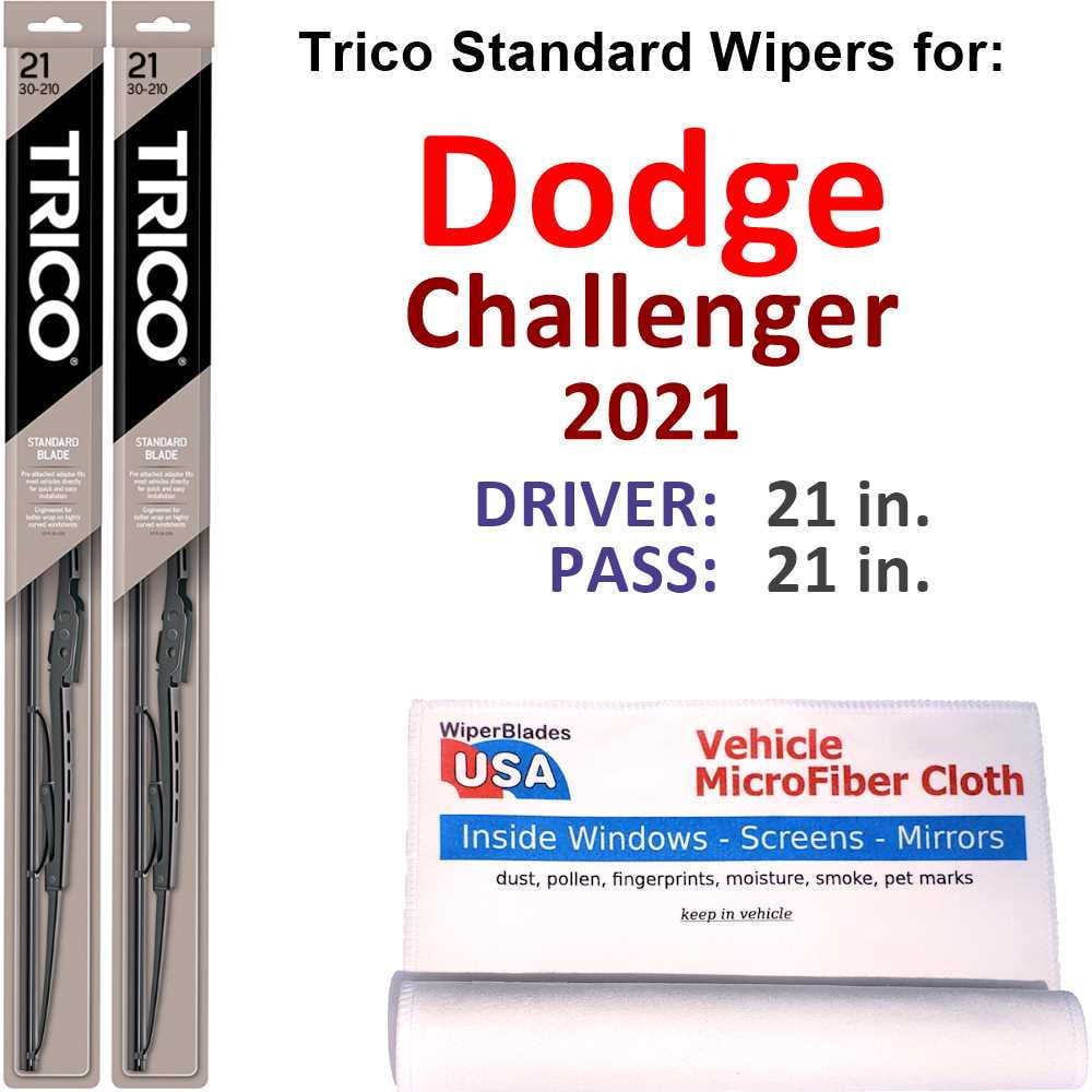 2021 Dodge Challenger Wiper Blades (Set of 2)