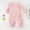 Pink, variant on Herrnalise Newborn Baby Boy Girl Winter Button Sweater Knitted Jumpsuit Romper Warm Outfits clearance under $10 !