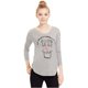 thumbnail image 1 of Belle du Jour - Camiseta gráfica para mujer con príncipe encantador, gris, talla XS, 1 of 2