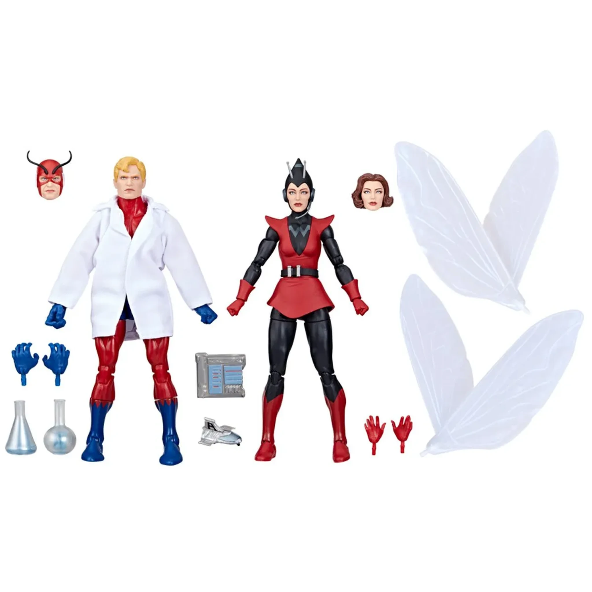 Hasbro Collectibles - Tales to Astonish - Marvel Legends - Hank Pym (Giant-Man) & Janet Van Dyne (Wasp) 60th Anniversary Action Figure 2-Pack
