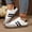 White, variant on YOUYEDIAN Sneakers for Women Casual Platform Heel Fashion Round Toe Non Slip Sneakers Retro Versatile Outdoor Walking Shoes
