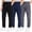 Set 2, variant on Kids Boys Sweatpants 3 Pack Workout Athletic Jogger Pants with Drawstring and Side Pockets