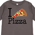 thumbnail image 4 of Inktastic I Heart Pizza Boys or Girls Long Sleeve Toddler T-Shirt, 4 of 5