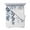 Blue, variant on Quilts Full Size Bedding Set, Grey Ombre Botanical Lightweight Quilted Comforter, Watercolor Gray Pastoral Leaf Rustic Soft Reversible Bedspread Coverlet with Pillow Covers for All Season, 78" x 90"