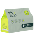 thumbnail image 1 of Iris + Arlo Organic Pads with Wings, Regular, 100% Cotton, Chemical-Free, Non-toxic, No plastic | Resealable Bag (40 Count), 1 of 10