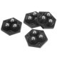 thumbnail image 1 of 4 piezas de accesorios para mini botes de basura, ruedas universales, ruedas pequeñas, ruedas adhesivas para electrodomésticos, poleas adhesivas, 1 of 6
