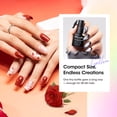 thumbnail image 6 of Gellen 24Pcs Gel Nail Polish Set, 20Colors All Seasons Gel Polish with Base Coat & Glossy Matte Cateye Top Coat, HEMA TMPTA TPO 3-Free Red Pink Green White UV Cured Soak off Nail Kit for Women, 6 of 9