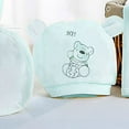 thumbnail image 5 of Ketyyh-chn99 0-3 Months Baby Girl Clothes Baby Girl Newborn Clothes Tops+2 Pants+Bib+Hat 5PCS Size for 0-3 Months,Blue, 5 of 7