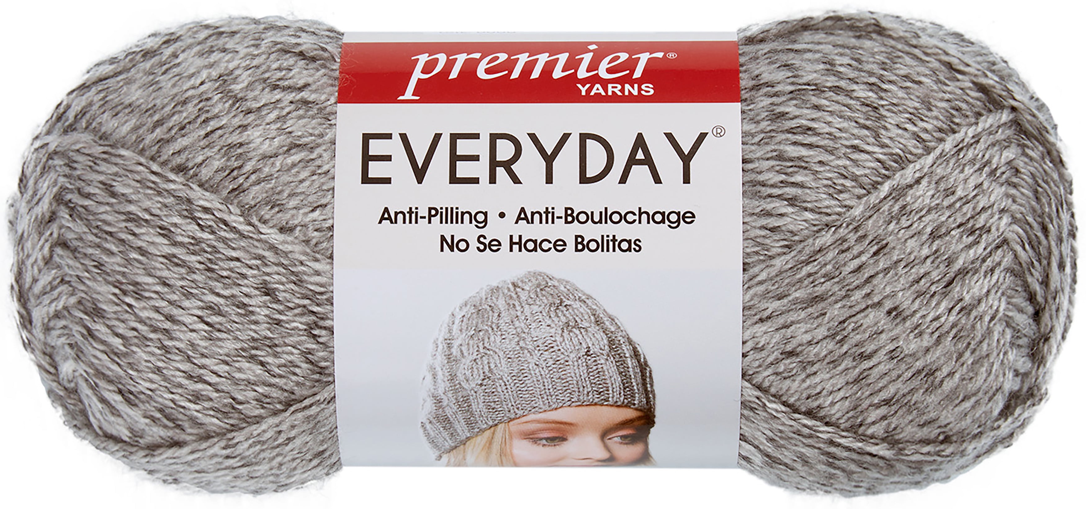 Premier Yarns Everyday Soft Worsted Heather YarnGrey Walmart Canada