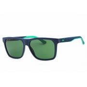 Lacoste Dark Green Square Men's Sunglasses L972S 401 57