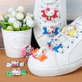 thumbnail image 4 of Kuromi Sanrio zapatos accesorios Anime Hello Kitty MyMelody Kawaii dibujos animados lindo alpargatas hebilla de encaje juguete regalo para niñas, 4 of 4