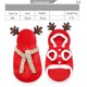 thumbnail image 5 of Abrigo para perro, sudadera con capucha para perro y gato, disfraz navideño para perros pequeños, 5 of 6
